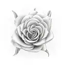 Flower bracelet  tattoo design idea