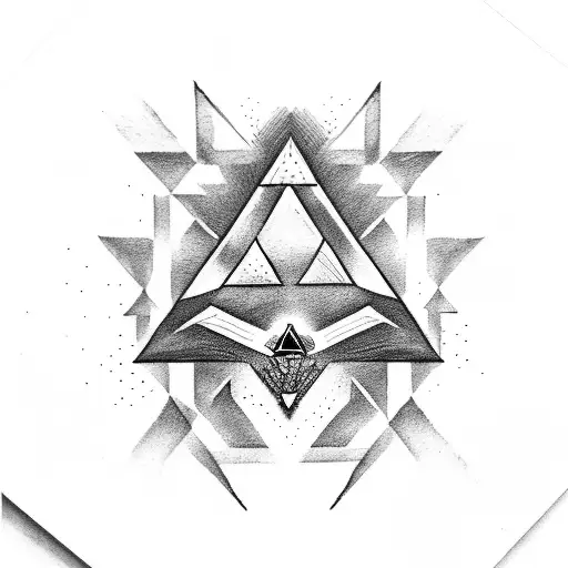 triforce tattoo design idea