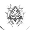 triforce tattoo design idea