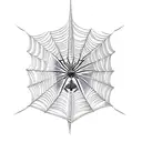 Spider Web tattoo design idea