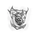 98 corvette that has text that says "diddy" tattoo design idea