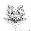 98 corvette that has text that says "diddy" tattoo design idea