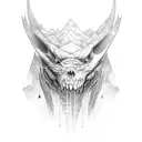 fjord tattoo design idea