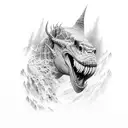 fjord tattoo design idea