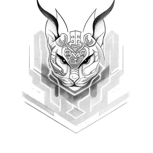 esgle hunting tattoo design idea