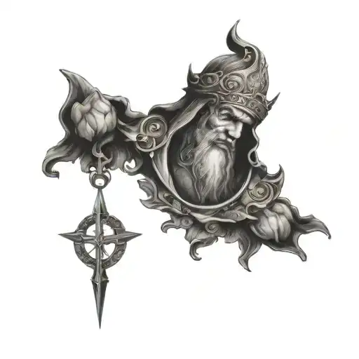 biblical tattoo design idea