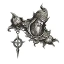 biblical tattoo design idea