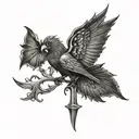 biblical tattoo design idea