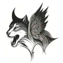 biblical tattoo design idea