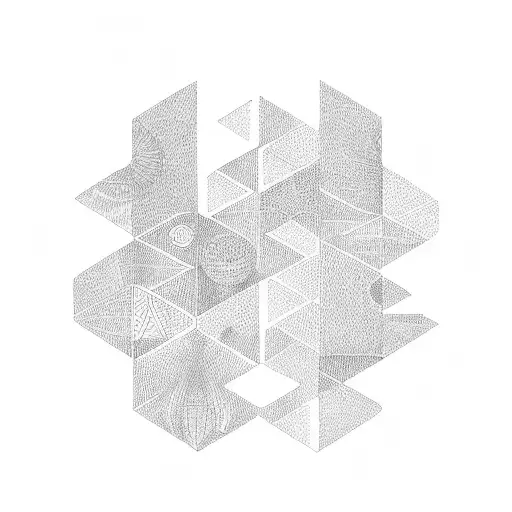 honeycomb  tattoo design idea