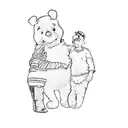 winnie the pooh tattoo design idea