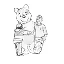winnie the pooh tattoo design idea