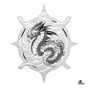 Dragon ball tattoo design idea