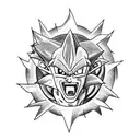 Dragon ball tattoo design idea