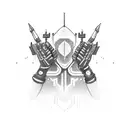 Information technology, programming tattoo design idea