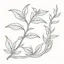 dwarf smokink weed tattoo design idea
