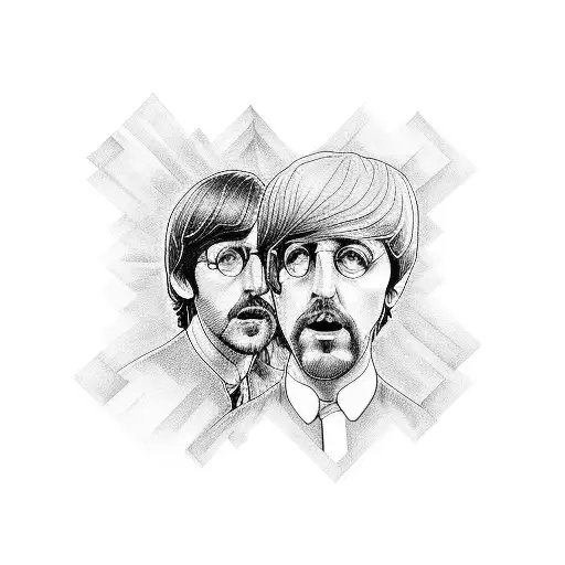 The Beatles Band Tatoo tattoo design idea