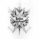 The Beatles Band Tatoo tattoo design idea