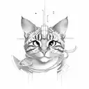 four one chord progression tattoo design idea