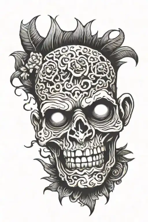 Mini Maui tattoo design idea