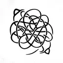 Celtic Knot, fairy, skeleton tattoo design idea