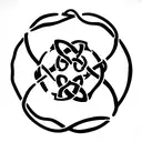 Celtic Knot, fairy, skeleton tattoo design idea