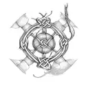 Celtic Knot, fairy, skeleton tattoo design idea