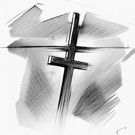 Jesus Christ Crucifixtion Drawing Canvas Print / Canvas Art by Murugenderan  S - Fine Art America