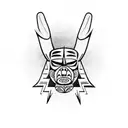 totem pole tattoo design idea