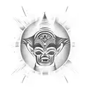 totem pole tattoo design idea