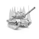 army tank tattoo design idea