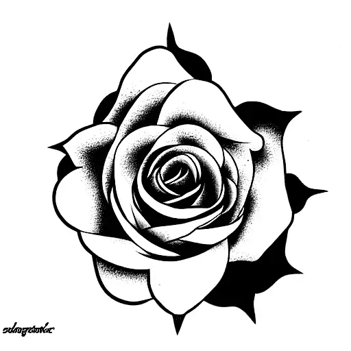Burning Rose Tattoo by Dimas Reyes: TattooNOW