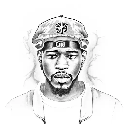Kid Cudi tattoo design idea