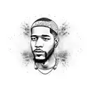 Kid Cudi tattoo design idea