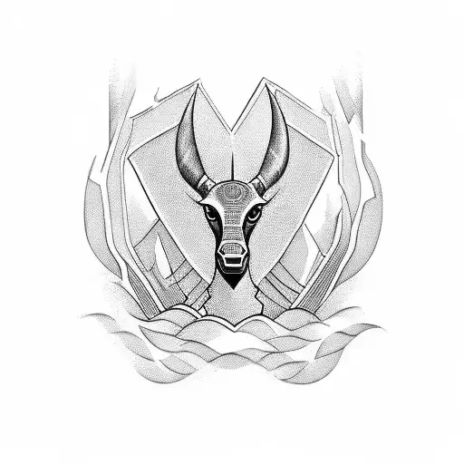 make a full back Ghana inspired tattoo that is symmetrical  tattoo design idea