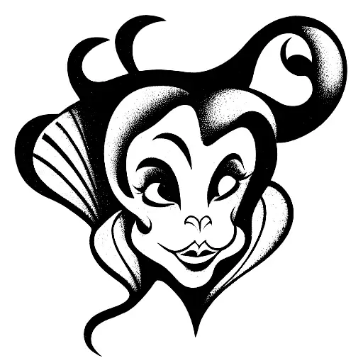 Chip from the beauty and the beast tattoo design idea