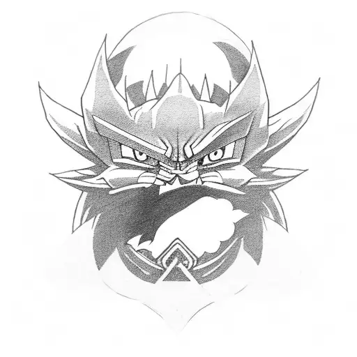Tattoo covering from shoulder to wrist that contains references to Botafogo, Dragon Ball, Yuyu Hakusho and JoJo Bizarre  tattoo design idea