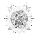 text “carpe diem” tattoo design idea