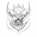 text “carpe diem” tattoo design idea