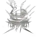 Lightning Bolt tattoo design idea