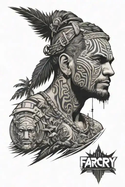 farcry 3 tattoo but more simple tattoo tattoo design idea