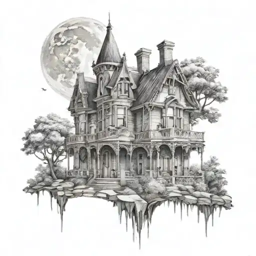 phantom manor tattoo design idea