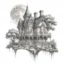 phantom manor tattoo design idea