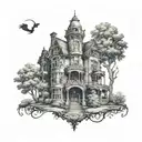 phantom manor tattoo design idea