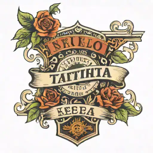 street sign tattoo design idea