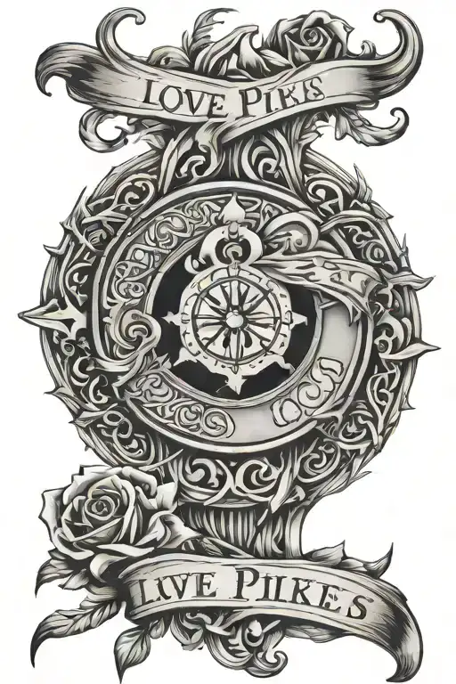 love pikes tattoo design idea