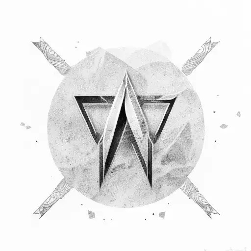 n7 logo tattoo design idea