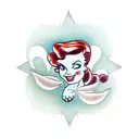 pinup ariel tattoo design idea