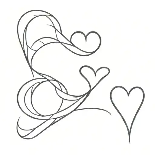 022920 the first two is backwards to make a heart with the 2nd 2, and the 9 is backwards to make a heart with the 3rd 2 tattoo design idea