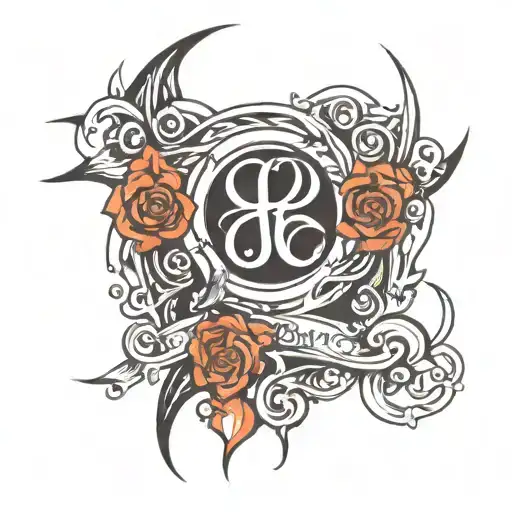 Eight Sign Seal with Flavie  tattoo design idea